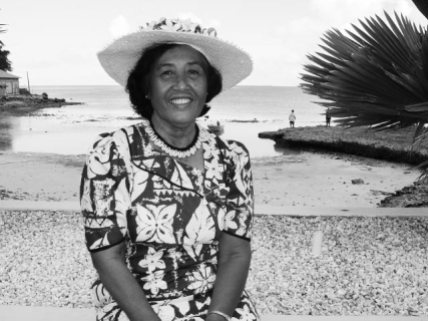 Carmen Bigler, former President of Women United Together, Marshall Islands